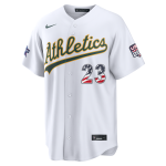2026 All-Star Edition Stars & Stripes Men's Athletics Shea Langeliers Nike White Stadium Jersey