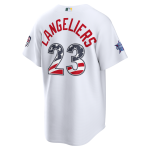 2026 All-Star Edition Stars & Stripes Men's Athletics Shea Langeliers Nike White Stadium Jersey