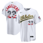 2026 All-Star Edition Stars & Stripes Men's Athletics Shea Langeliers Nike White Stadium Jersey