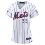 2026 All-Star Edition Stars & Stripes Women's New York Mets Juan Soto Nike White Stadium Jersey