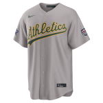 2026 All-Star Game Men's Athletics Shea Langeliers Nike Gray Replica Jersey