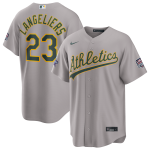 2026 All-Star Game Men's Athletics Shea Langeliers Nike Gray Replica Jersey