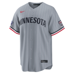 2026 All-Star Game Men's Minnesota Twins Byron Buxton Nike Gray Replica Jersey