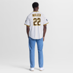 2026 All-Star Game Men's San Diego Padres Mason Miller Nike White Replica Jersey