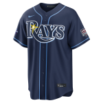 2026 All-Star Game Men's Tampa Bay Rays Junior Caminero Nike Navy Replica Jersey