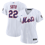 2026 All-Star Game Women's New York Mets Juan Soto Nike White Replica Jersey