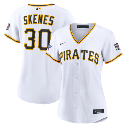 2026 All-Star Game Women's Pittsburgh Pirates Paul Skenes Nike White Replica Jersey