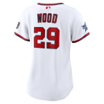 2026 All-Star Game Women's Washington Nationals James Wood Nike White Replica Jersey