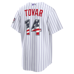 Fourth of July Men's Colorado Rockies Ezequiel Tovar Nike White USA 250 Stadium Jersey