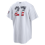 Fourth of July Men's New York Yankees Giancarlo Stanton Nike White USA 250 Stadium Jersey