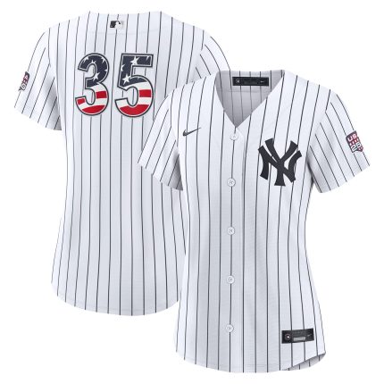 Fourth of July Women's New York Yankees Cody Bellinger Nike White USA 250 Stadium Jersey