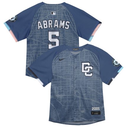 Infant Washington Nationals CJ Abrams Nike Blue City Connect 2025 Limited Jersey