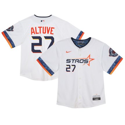 Infant Houston Astros Jose Altuve Nike White 2025 City Connect Limited Player Jersey