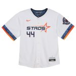 Infant Houston Astros Yordan Alvarez Nike White 2025 City Connect Limited Player Jersey