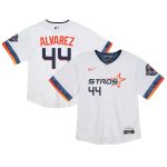 Infant Houston Astros Yordan Alvarez Nike White 2025 City Connect Limited Player Jersey