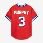 Men's Atlanta Braves Dale Murphy Mitchell & Ness Scarlet Authentic Batting Practice Jersey