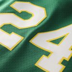 Men's Athletics Rickey Henderson Mitchell & Ness Green Authentic Batting Practice Jersey