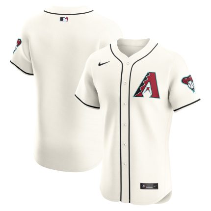 Men's Arizona Diamondbacks  Nike Cream Elite Jersey