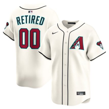 Men's Arizona Diamondbacks Nike Cream Home Limited Pick-A-Player Retired Roster Jersey