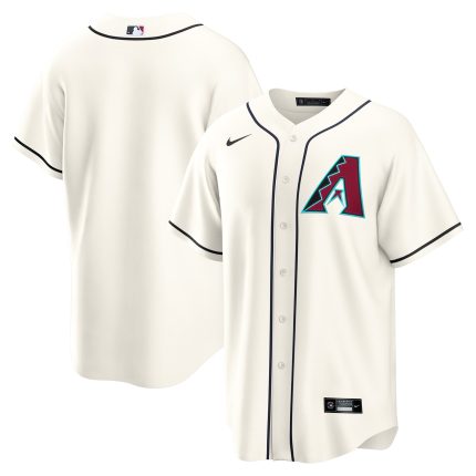 Men's  Arizona Diamondbacks  Nike Cream Home Replica Jersey
