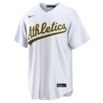 Men's Athletics Nike White Home Replica Jersey