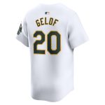 Men's Athletics Zack Gelof Nike White Home Limited Player Jersey