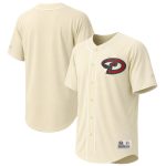 Men's Arizona Diamondbacks Stitches Cream Fashion Jersey