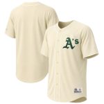 Men's Athletics Stitches Cream Fashion Jersey