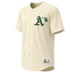 Men's Athletics Stitches Cream Fashion Jersey